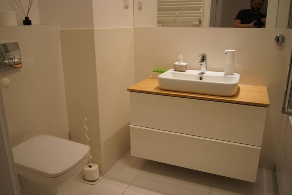 Cichy, Nowoczesny, Komfortowy Przy Galerii Mokotow Apartment Warsawa Bagian luar foto